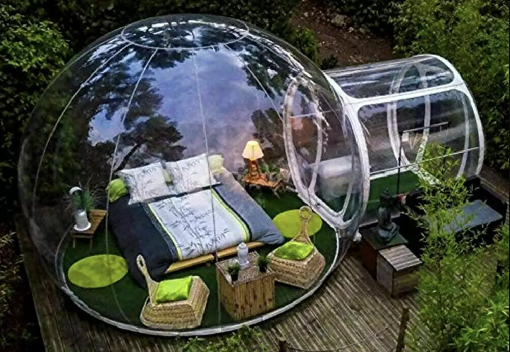 bubble tent dome
